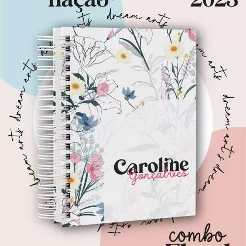 Combo Capas Florais