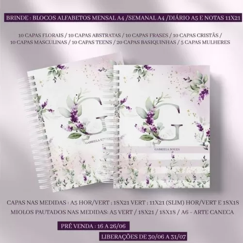 Combo Coleção Capas 2024 – Papel Amado