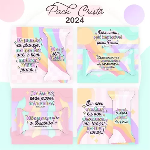 Combo Cristão Versículos e Louvores – Encadernação, Canecas e Mimos – Pamella Vieira