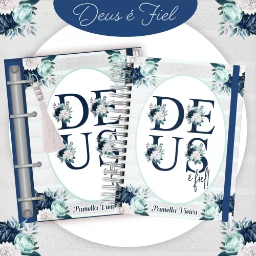 Combo Deus é Fiel – Encadernação 2024 – Pamella Vieira