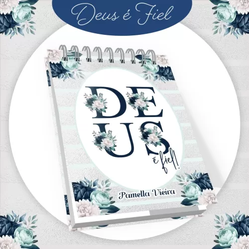 Combo Deus é Fiel – Encadernação 2024 – Pamella Vieira