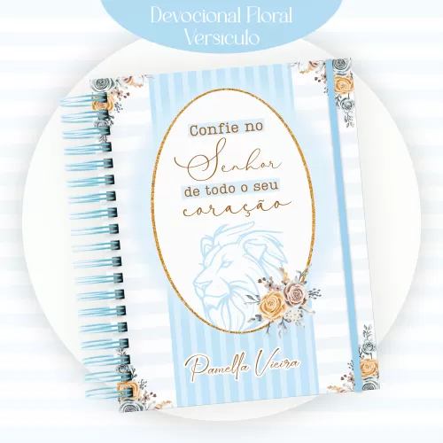 Combo Devocional Versículo Floral – Encadernação – Pamella Vieira