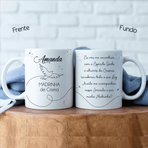 Combo Dindos em Linhas – Estampas Canecas (Lontrinhas)