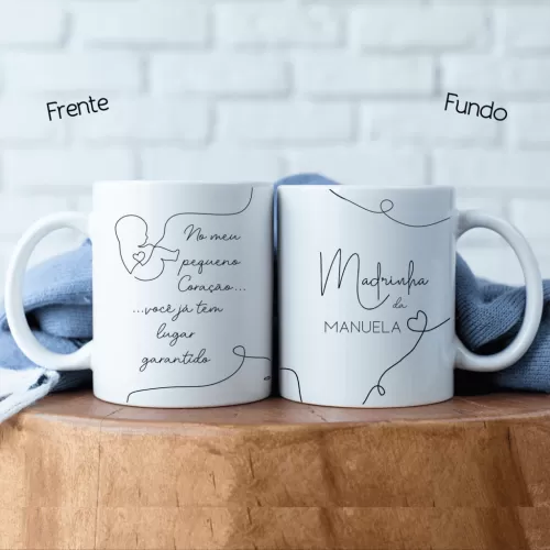 Combo Dindos em Linhas – Estampas Canecas (Lontrinhas)