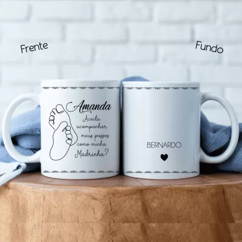 Combo Dindos em Linhas – Estampas Canecas (Lontrinhas)