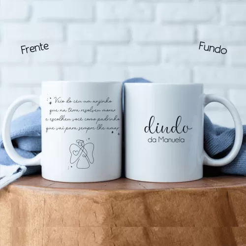 Combo Dindos em Linhas – Estampas Canecas (Lontrinhas)