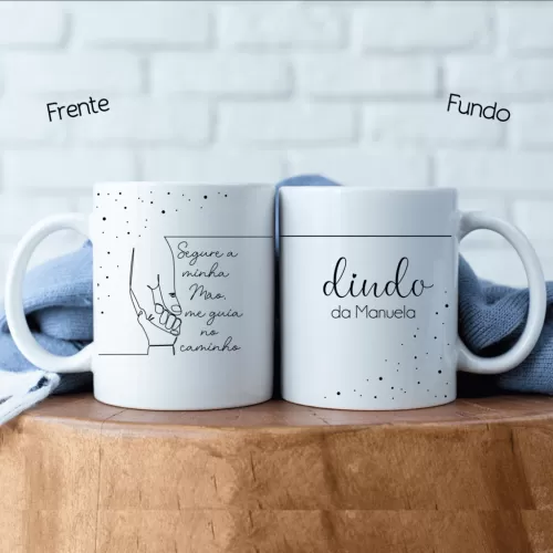Combo Dindos em Linhas – Estampas Canecas (Lontrinhas)