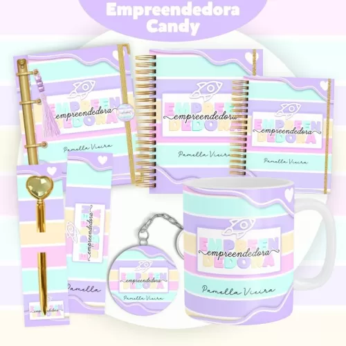 Combo Empreendedora Candy – Encadernação (Pamella Vieira)