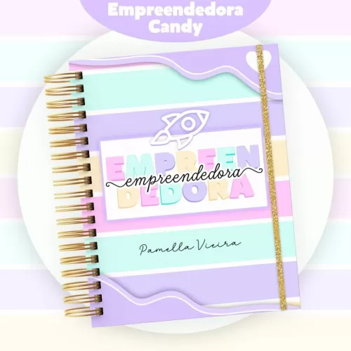 Combo Empreendedora Candy – Encadernação (Pamella Vieira)