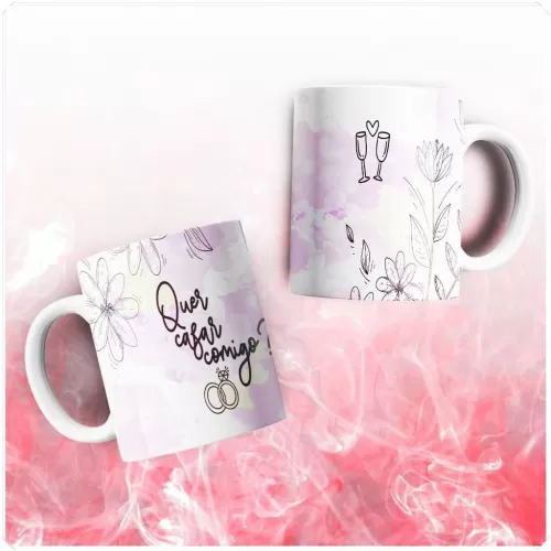 Combo Estampas Canecas, Almofadas e Azulejos – LGBTQI+ e Floral – Namorados