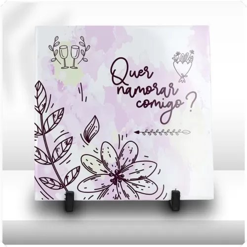 Combo Estampas Canecas, Almofadas e Azulejos – LGBTQI+ e Floral – Namorados