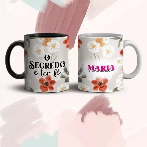 Combo Estampas Canecas Cristã – Com e Sem Frases