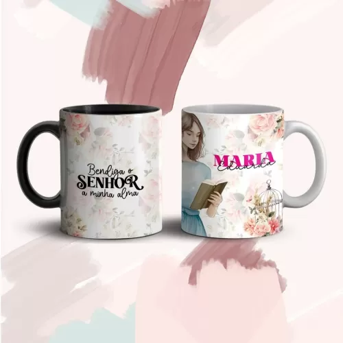 Combo Estampas Canecas Cristã – Com e Sem Frases