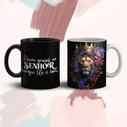 Combo Estampas Canecas Cristã – Com e Sem Frases