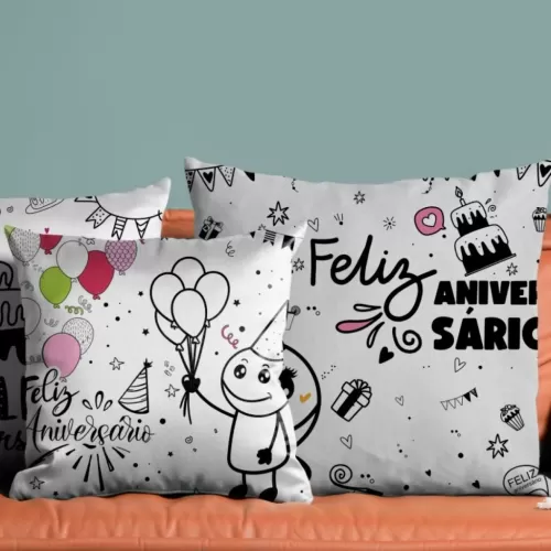 Combo Flork Aniversário – Canecas e Almofadas