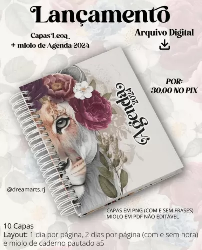 Combo Lançamento Capas Leoa – Dream Arts