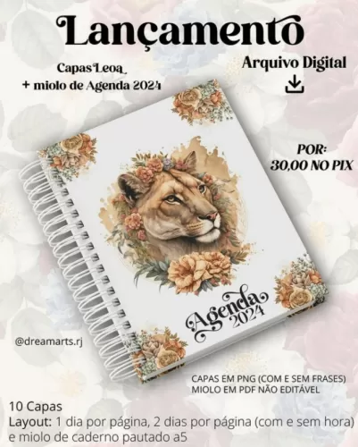 Combo Lançamento Capas Leoa – Dream Arts