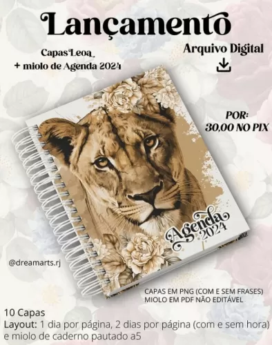 Combo Lançamento Capas Leoa – Dream Arts