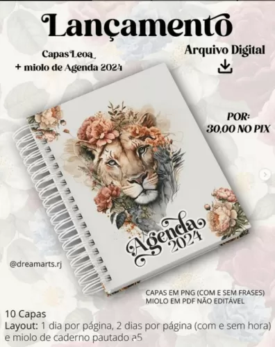 Combo Lançamento Capas Leoa – Dream Arts