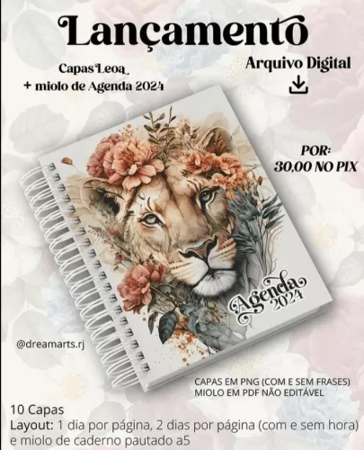 Combo Lançamento Capas Leoa – Dream Arts