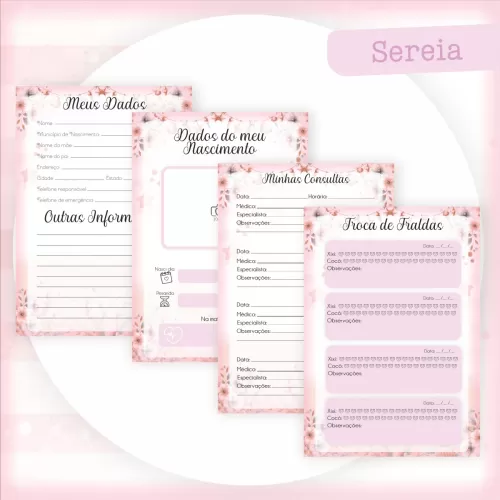 Combo Maternidade Sereia – Encadernação – Pamella Vieira