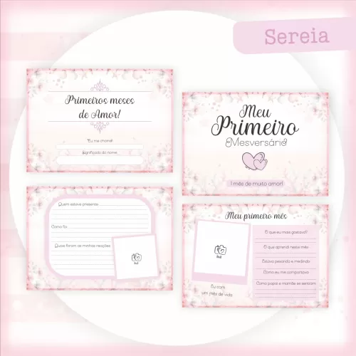 Combo Maternidade Sereia – Encadernação – Pamella Vieira
