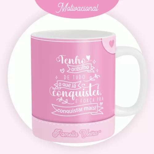 Combo Motivacional Feminino – Encadernação (Pamella Vieira)