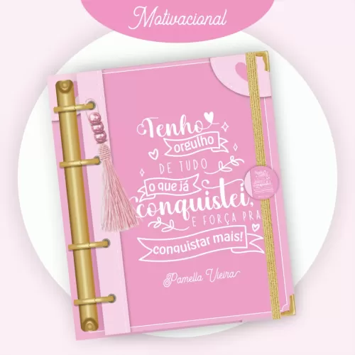 Combo Motivacional Feminino – Encadernação (Pamella Vieira)
