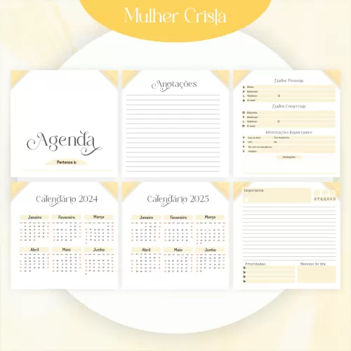 Combo Mulher Cristã – Encadernação – Pamella Vieira