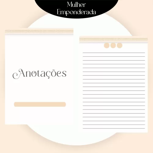 Combo Mulher Empoderada – Encadernação – Pamella Vieira