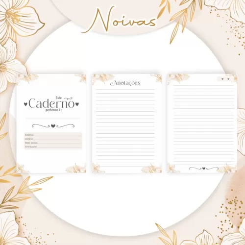 Combo Noivas 1 – Encadernação (Pamella Vieira)