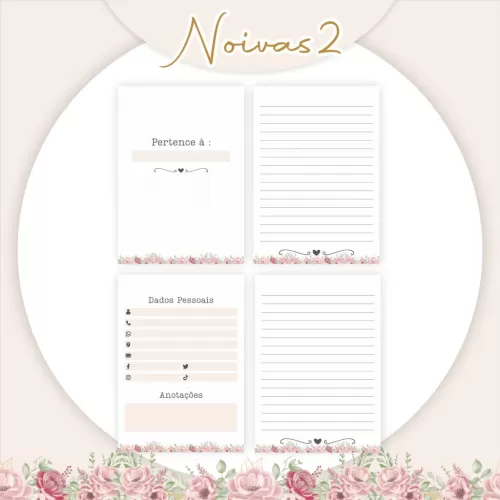 Combo Noivas 2 – Encadernação (Pamella Vieira)
