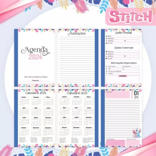 Combo Stitch Namorados – Encadernação