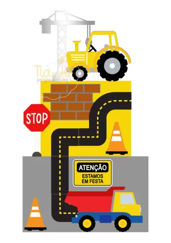 Combo Topos de Bolo diversos - Tia Jô