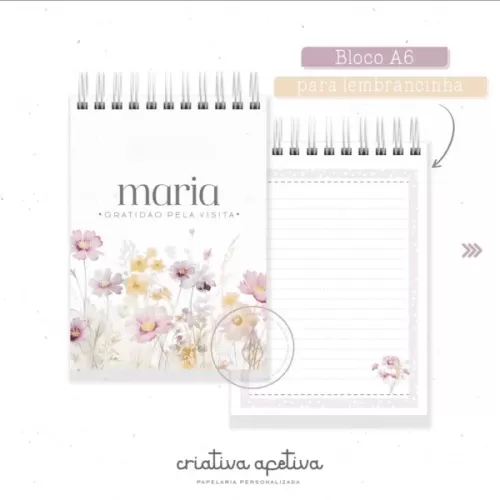 Combo de Arquivos Para Maternidade – Floral Maria – Criativa Afetiva