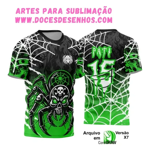 Design de Camisa Interclasse Aranha 2025 Design de Camisa Interclasse Aranha 2025