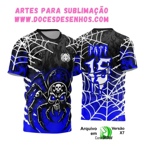 Design de Camisa Interclasse Aranha 2025 Design de Camisa Interclasse Aranha 2025