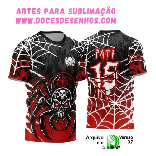 Design de Camisa Interclasse Aranha 2025 Design de Camisa Interclasse Aranha 2025
