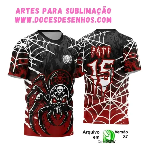 Design de Camisa Interclasse Aranha 2025 Design de Camisa Interclasse Aranha 2025