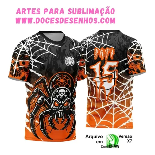 Design de Camisa Interclasse Aranha 2025 Design de Camisa Interclasse Aranha 2025