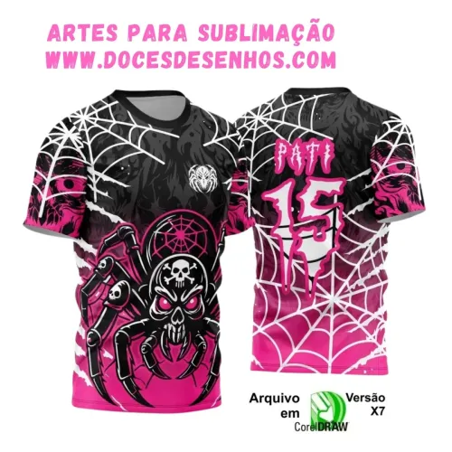 Design de Camisa Interclasse Aranha 2025 Design de Camisa Interclasse Aranha 2025
