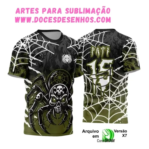 Design de Camisa Interclasse Aranha 2025 Design de Camisa Interclasse Aranha 2025