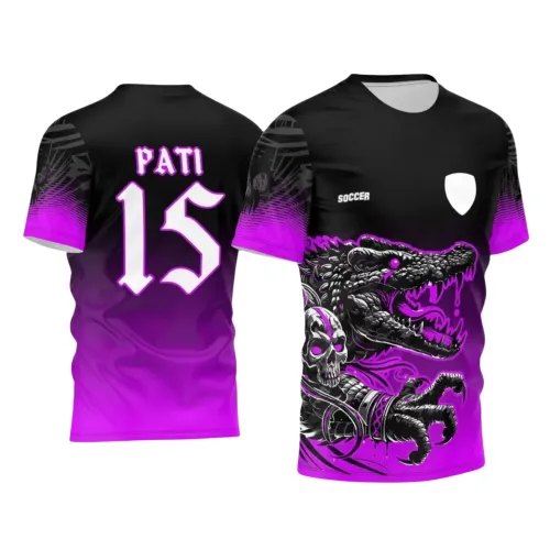 Design de Camisa Interclasse Crocodilo 2025
