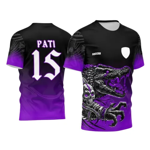 Design de Camisa Interclasse Crocodilo 2025