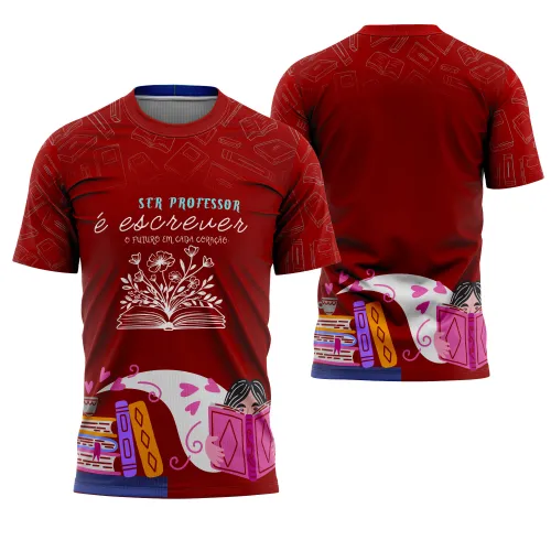 Design de Camisa Professor 2025 | Arte Digital Personalizada