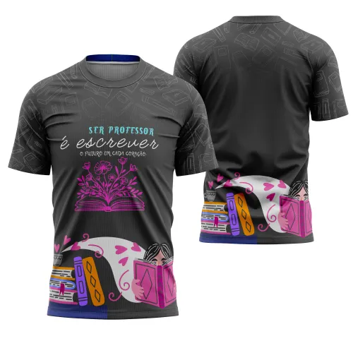 Design de Camisa Professor 2025 | Arte Digital Personalizada