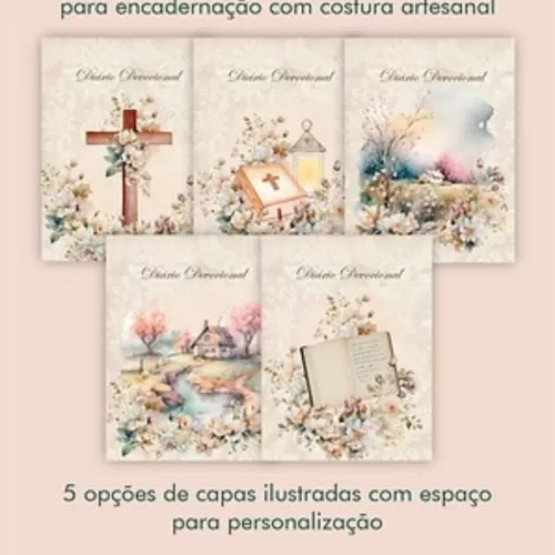 Diário Devocional Wire-o, Espiral e Costura