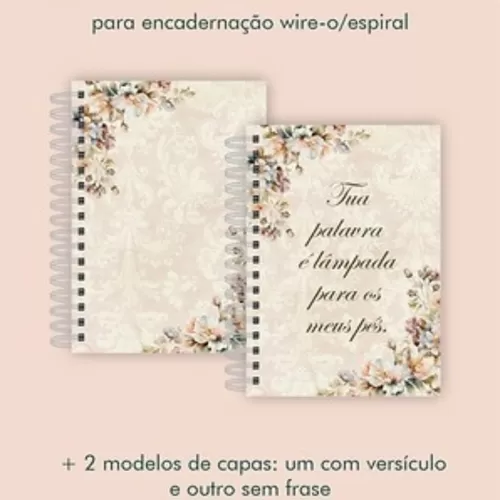 Diário Devocional Wire-o, Espiral e Costura