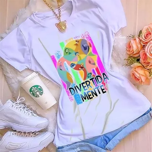 Divertidamente – Artes Camisas - Sublimação  2024