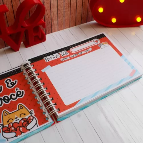 Encadernação Dia dos Namorados – Letterinhas